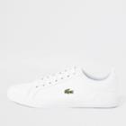 River Island Mens Lacoste White Lerond Canvas Trainers