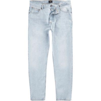 River Island Mens Slim Fit Tapered Jeans