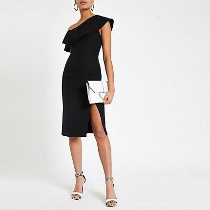 River Island Womens Bodycon Cape Midi Dress