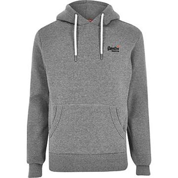 River Island Mens Superdry Orange Label Hoodie