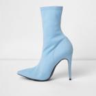 River Island Womens Pointed Toe Stiletto Sock Boots