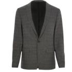 River Island Mens Prince Of Wales Check Skinny Suit Jacket