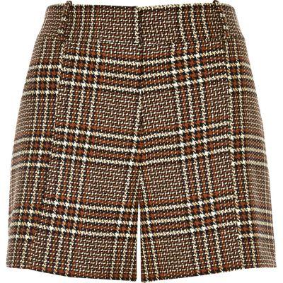 River Island Womens Checked Woven Shorts