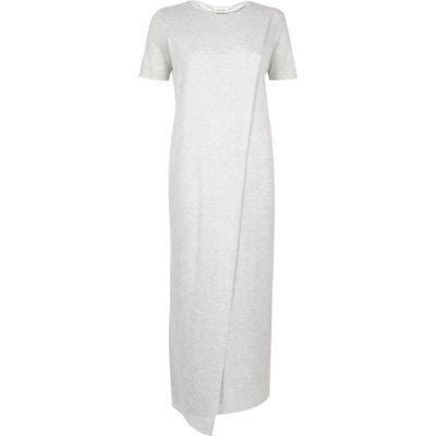 River Island Womens Wrap Maxi T-shirt Dress