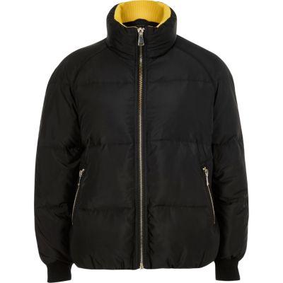 River Island Womens High Neck Puffer Jacket