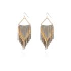 River Island Womens Gold Tone Mixed Dangle Earrings