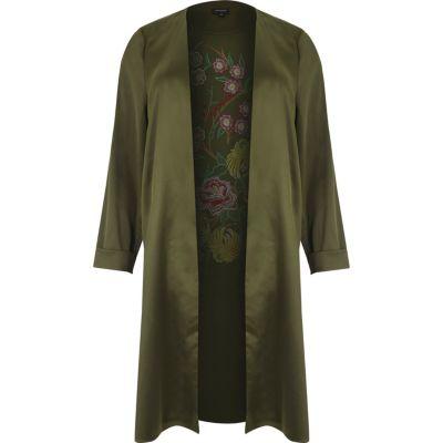River Island Womens Plus Embroidered Duster