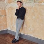 River Island Mens Olly Murs Check Super Skinny Trousers