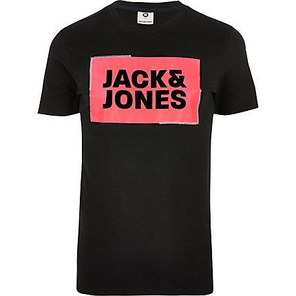 Mens Jack And Jones Contrast Logo T-shirt