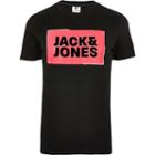 Mens Jack And Jones Contrast Logo T-shirt