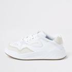 River Island Womens Lacoste White Court Slam Runner Trainer