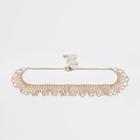 River Island Womens Gold Tone Frill Ball Chain Choker
