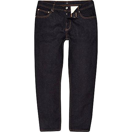 River Island Mens Big And Tall Tapered Jeans