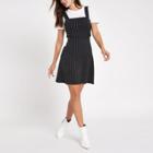 River Island Womens Stripe D-ring Waist Belt Mini Dress