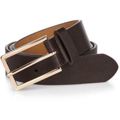 River Island Mens Leather-look Belt