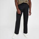 River Island Mens Relaxed Fit Wide Leg Trousers