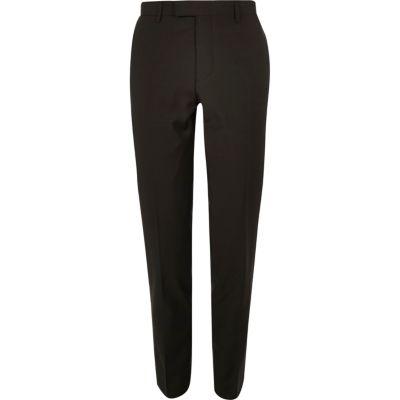 River Island Menskhaki Skinny Fit Suit Pants