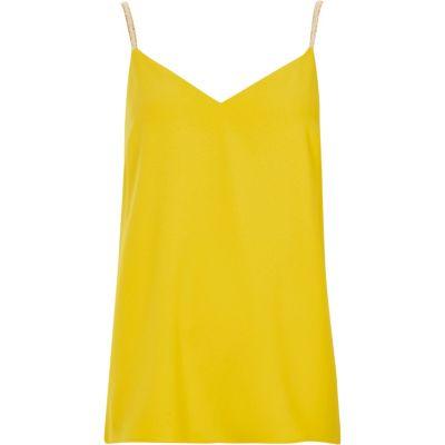 River Island Womens Plaited Strap Cami Top