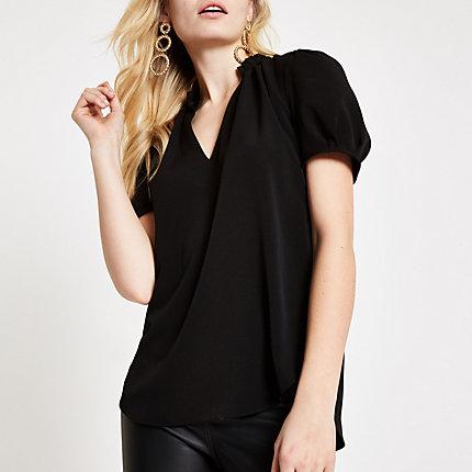 River Island Womens Frill V Neck Shell Top