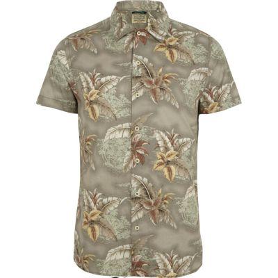 River Island Mens Jack & Jones Vintage Floral Shirt