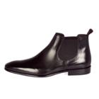 River Island Mensdark Smart Leather Chelsea Boots