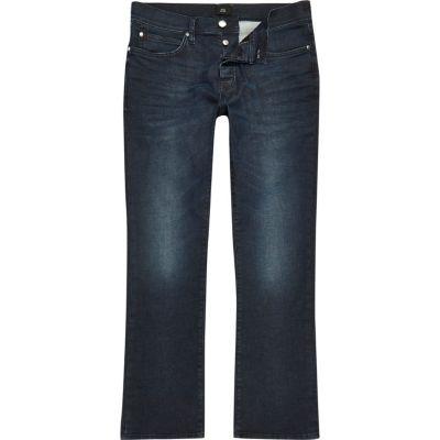 River Island Mens Clint Bootcut Stretch Jeans