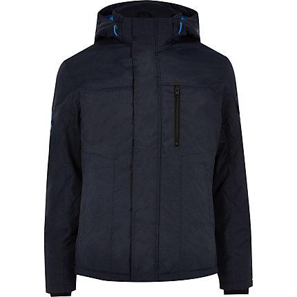 Mens Jack And Jones Hooded Padded Jacket