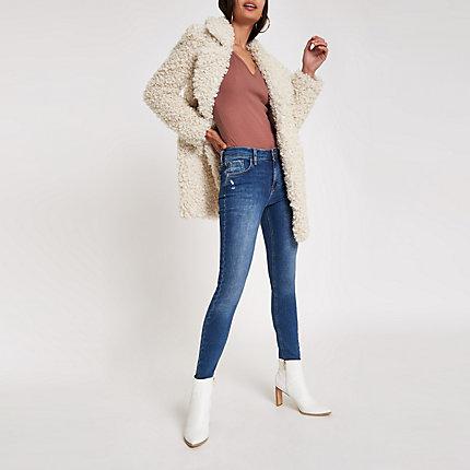 River Island Womens Ribbed V Neck Vest