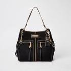 River Island Womens Zip Front Slouch Bag