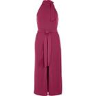 River Island Womens Sleeveless Belted High Neck Dress