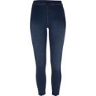 River Island Womens Denim-look High Rise Leggings