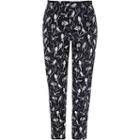 River Island Mens Jack And Jones Premium Bird Print Pants