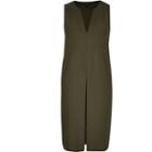 River Island Womens V-neck Longline Split Front Vest