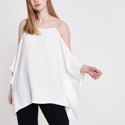 River Island Womens Cold Shoulder Cami Top