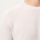 River Island Mens Textured Knitted Crew Neck Sweater