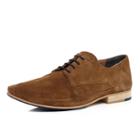 River Island Mensbrown Suede Pointed Toe Formal Shoes