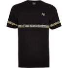 River Island Mens Big And Tall Gold Foil Slim Fit T-shirt