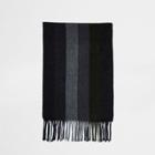River Island Mens Block Stripe Scarf