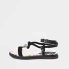 River Island Womens Ring Rope Flat Sandals