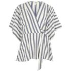 River Island Womens Stripe Kimono Wrap Top