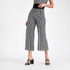 River Island Womens Stripe Knitted Pants