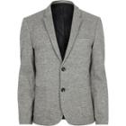 River Island Mens Space Dye Skinny Fit Blazer