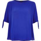 River Island Womens Short Split Sleeve T-shirt