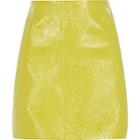 River Island Womens Crinkle Vinyl Mini Skirt