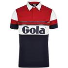 River Island Mens Gola Button Front Logo Polo Shirt