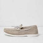 River Island Mens Suede Boat Shoes