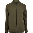 River Island Mens Waffle Bomber Jacket