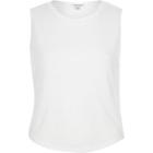 River Island Womens White Scoop Neckk Top