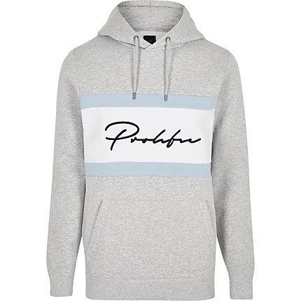 River Island Mens 'prolific' Block Slim Fit Hoodie