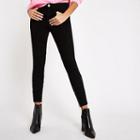 River Island Womens Amelie Super Skinny Biker Jeans